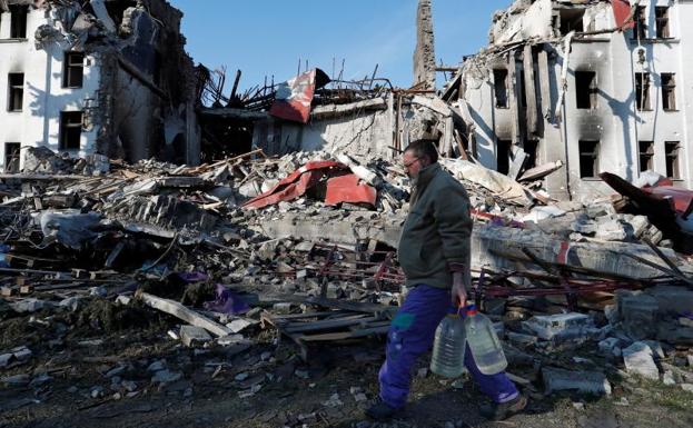 Los rusos ocultan su opinión sobre la guerra