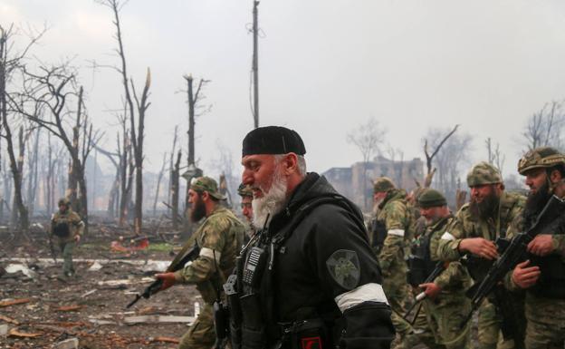 El 'héroe' de Putin en la masacre de Mariúpol