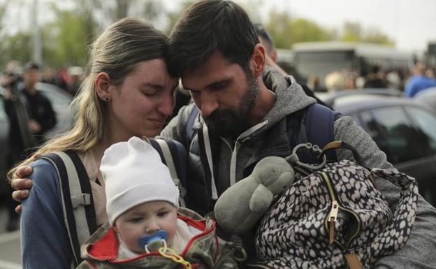 Zaporiyia, punto de huida de la ocupación