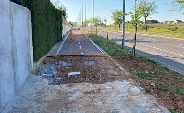 Carbajosa inicia las obras del carril bici que la unirá con Salamanca y con la Vía Verde de la Plata