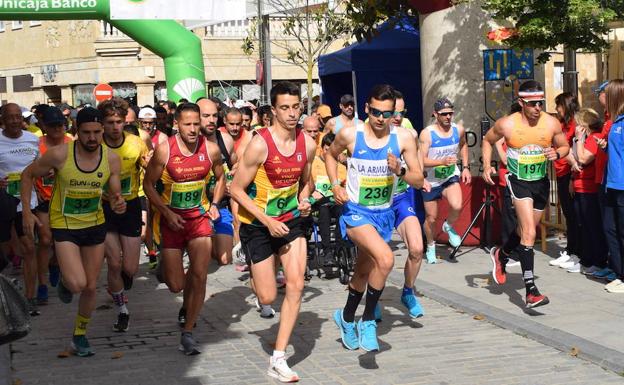 Alberto Marcos y Sandra Santamaría vencen en el ​VIII Cross Popular Villamayor-Aspace