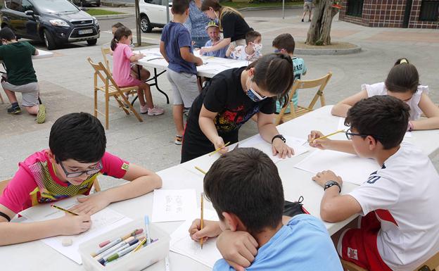 Éxito de participación en el concurso de dibujo infantil para elegir el cartel de las Fiestas del Señor en Carbajosa