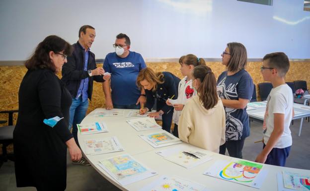 Sergio de Prada gana el concurso de dibujo infantil para elegir el cartel de las Fiestas del Señor