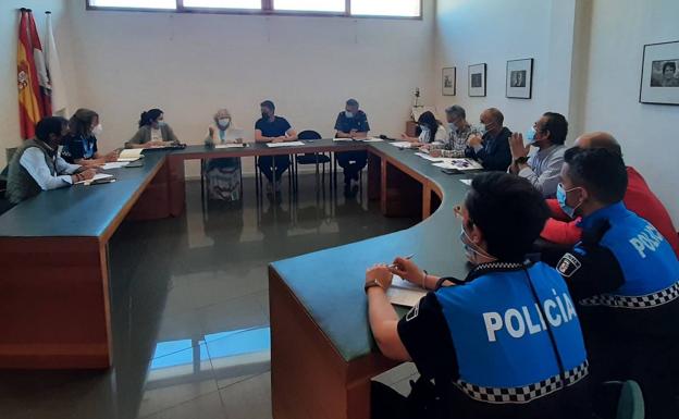 Primera reunión ordinaria de la Junta Local de Seguridad de Villamayor por las fiestas patronales del 26 al 30 de mayo