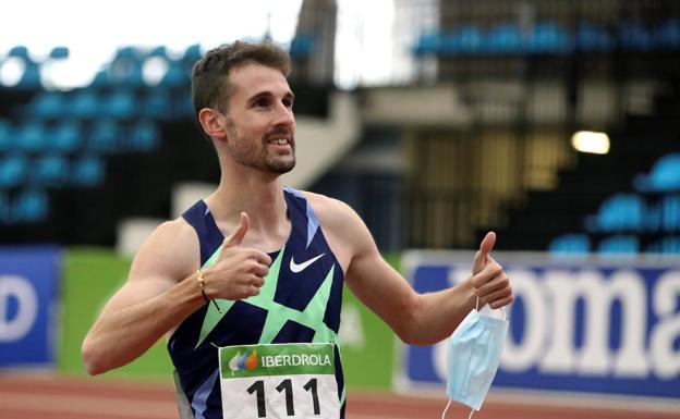 Álvaro de Arriba, quinto en la reunión francesa de Montreuil y por delante del campeón olímpico
