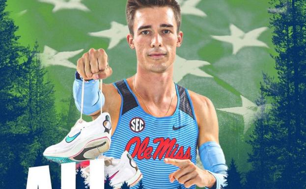 El salmantino Mario García Romo, subcampeón de 1.500 en el Campeonato Universitario de Estados Unidos