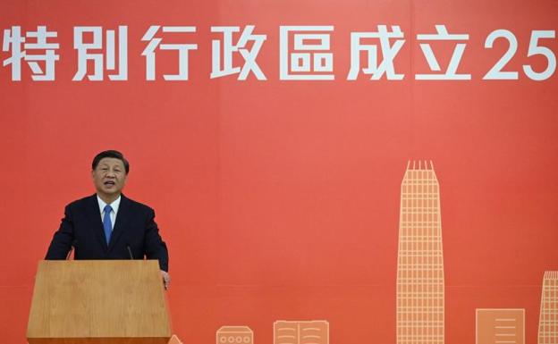 Xi Jinping visita Hong Kong en una 'burbuja anti-covid'