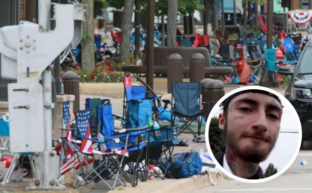Detenido un joven de 22 años por el tiroteo que ha dejado al menos seis muertos en Illinois