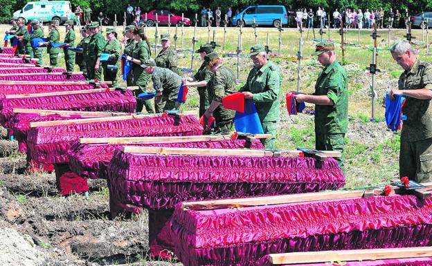 Rusia se queda sin soldados en Ucrania
