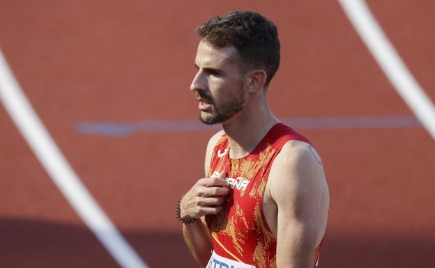 Álvaro de Arriba se queda fuera de la final de los 800 metros