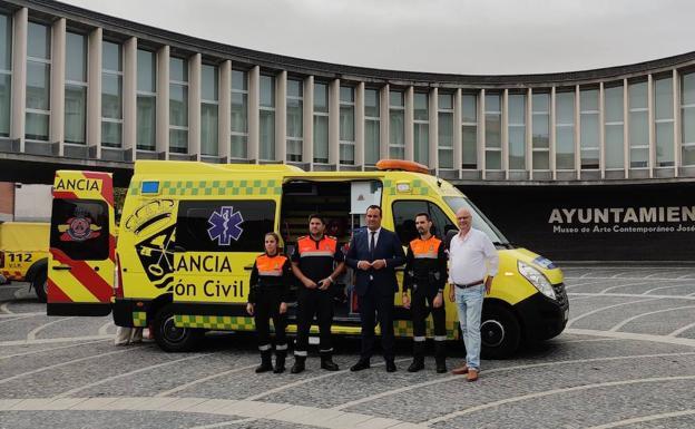 Protección Civil de Santa Marta cuenta con una nueva ambulancia