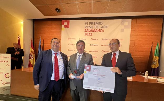 'Feltrero División Arte' recibe el Premio Pyme del año 2022 de Salamanca