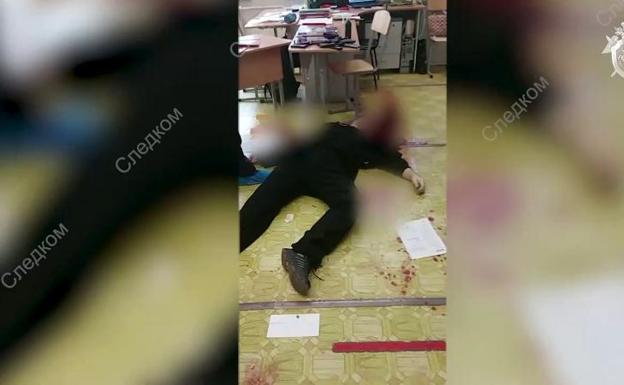 15 muertos, entre ellos 11 niños, en el tiroteo en una escuela rusa: «Vi mucha sangre en las escaleras»