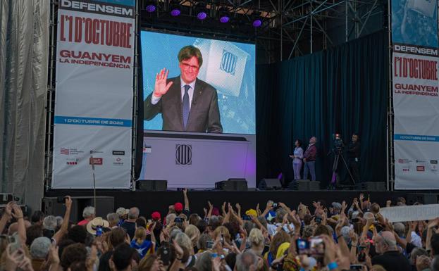 Puigdemont empuja a Junts a salir del Govern en el quinto aniversario del 1-O