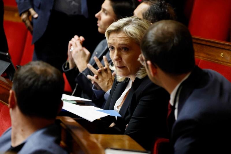 El partido de Marine Le Pen celebra su 50 aniversario sin el patriarca