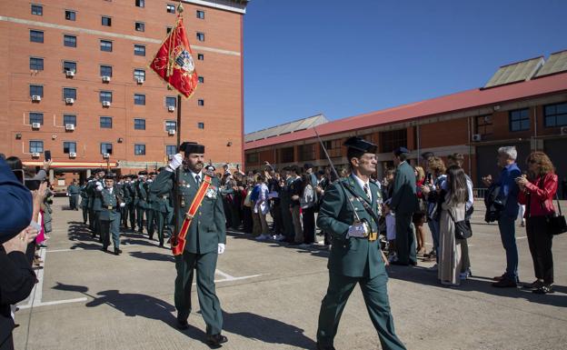 La Guardia Civil de Salamanca homenajea a la Virgen del Pilar en el día de su Patrona