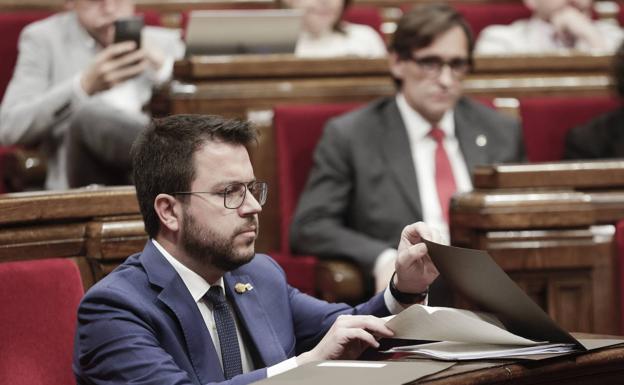 Aragonès e Illa abordarán la semana que viene la gobernabilidad de Cataluña