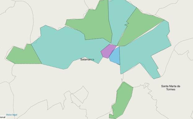 El barrio de Salamanca con la mayor riqueza y el de renta más baja