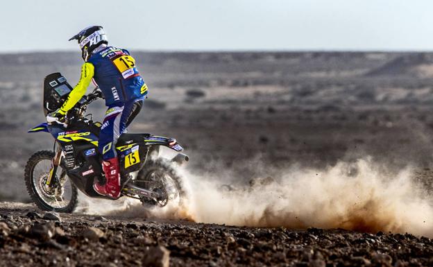 Santolino disputa el Andalucía Rally, su última carrera antes del Dakar