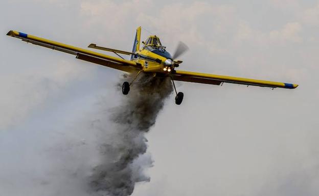 Desaparece un avioneta tras dar la vuelta en Salamanca para regresar a su base