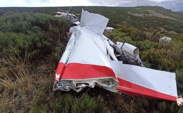 Encuentran muerto al piloto de la avioneta que desapareció sobre la provincia de Salamanca