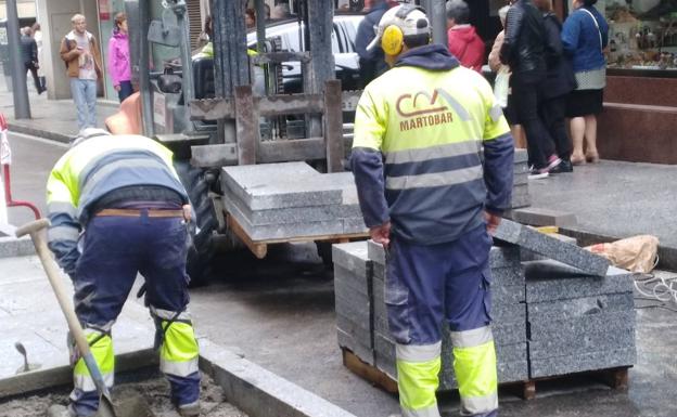 Arrancan las obras para la peatonalización definitiva del centro