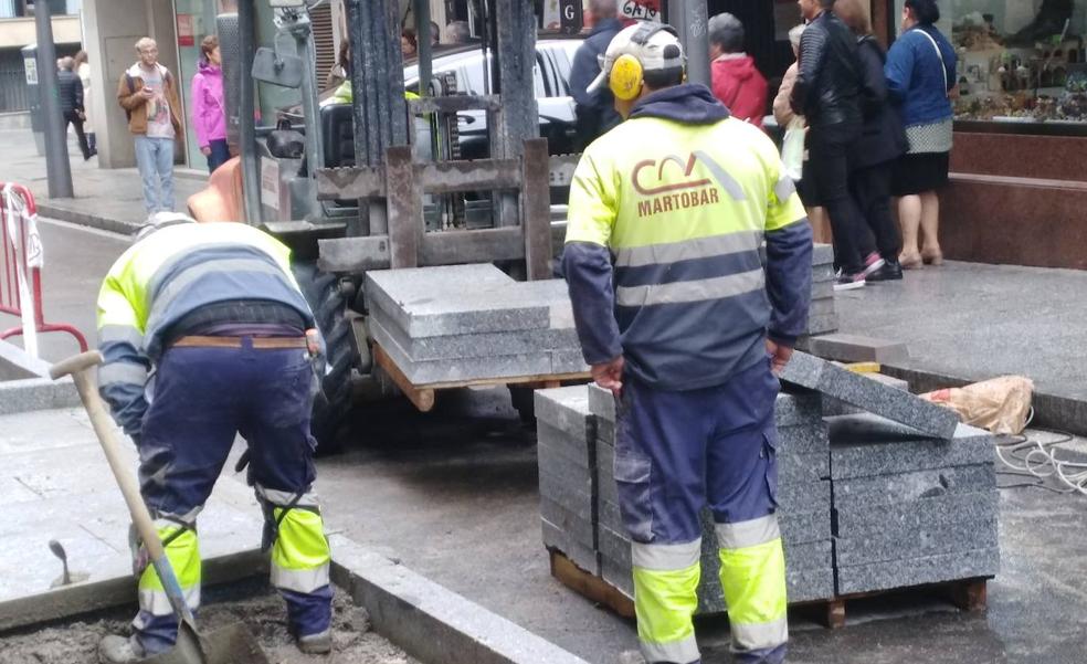 Arrancan las obras para la peatonalización definitiva del centro