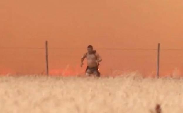 Fallece el hombre que sufrió graves quemaduras en el gran incendio de Losacio