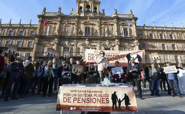 Las pensiones de Salamanca consolidan la subida, pero siguen descolgadas de la media