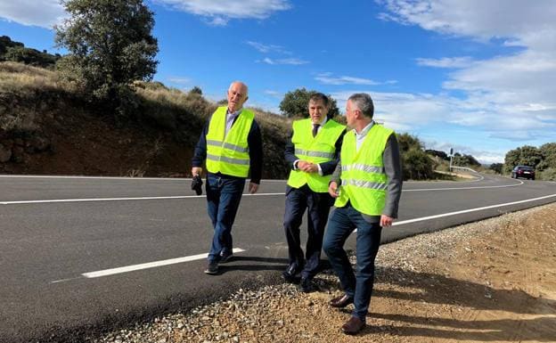 Concluyen las obras de la carretera que conecta Guijuelo con Ávila