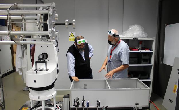 Las pruebas confirman el «éxito» del demostrador láser diseñado por CLPU de Salamanca