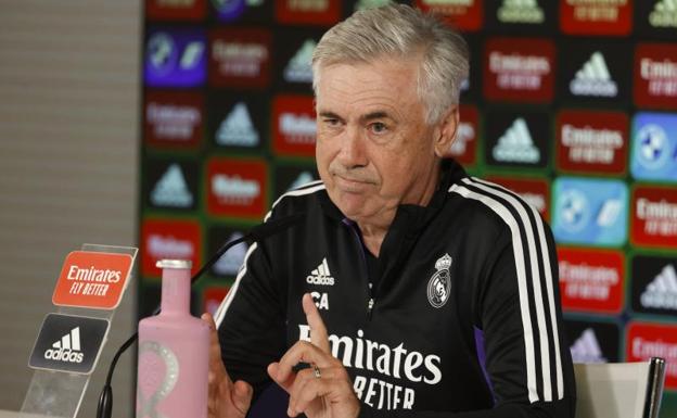 Ancelotti: «No estamos interesados en el mercado de invierno»