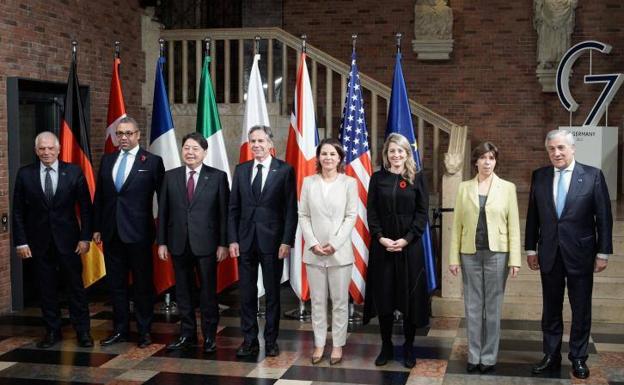 El G7 liderará un plan para ayudar a Kiev a pasar el invierno