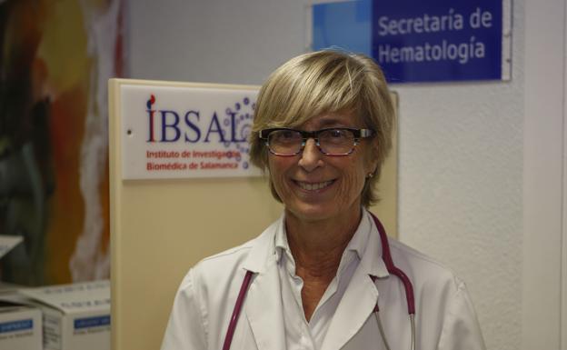 Dolores Caballero: «El servicio de Hematología queda a buen recaudo, me voy satisfecha»