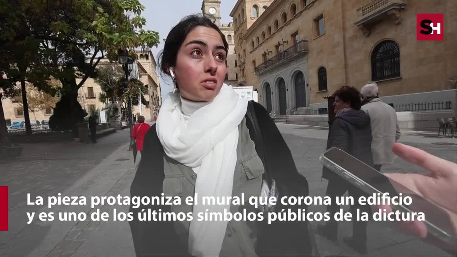 Encuesta sobre retirada de símbolos franquistas