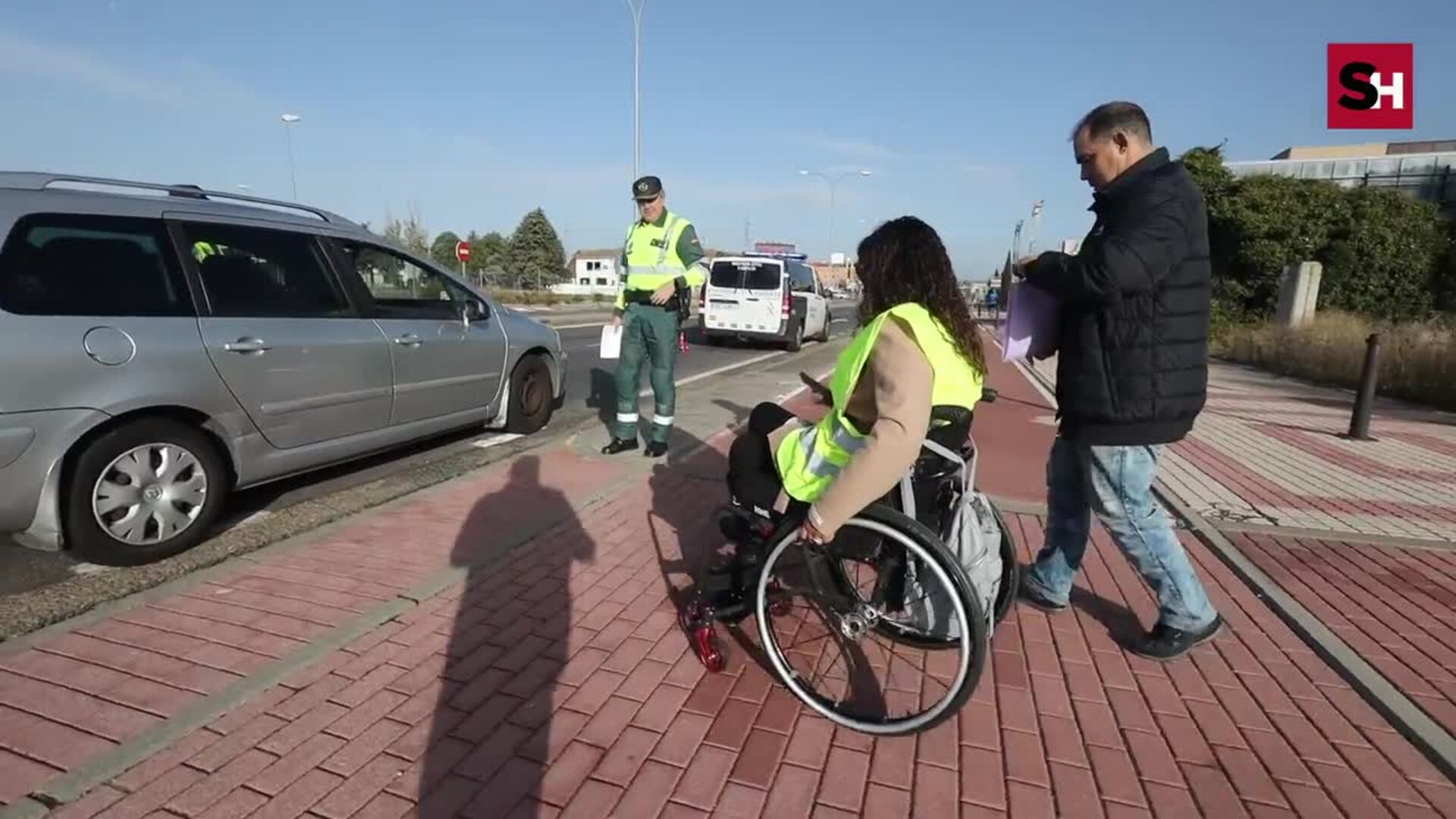 Campaña de accidentes de la Guardia Civil en Salamanca