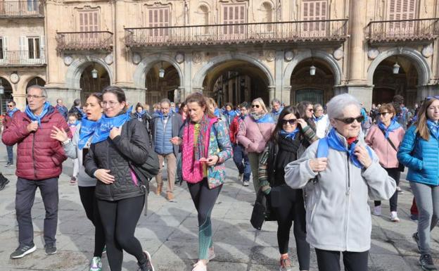 Salamanca marcha para visibilizar la diabetes