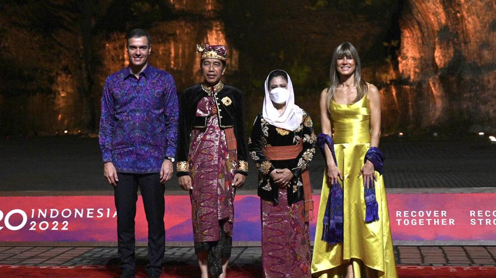 Los llamativos estilismos en la cumbre del G20 en Bali
