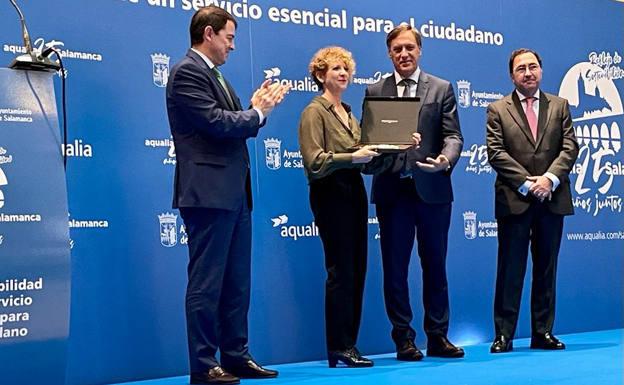 Los salmantinos gozarán de los mejores servicios de agua de España