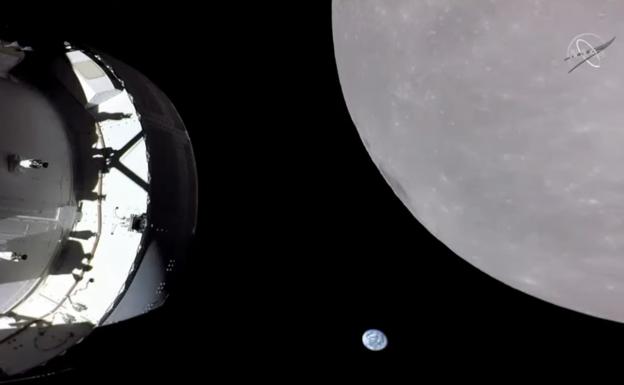 Artemisa 1 ya orbita la Luna