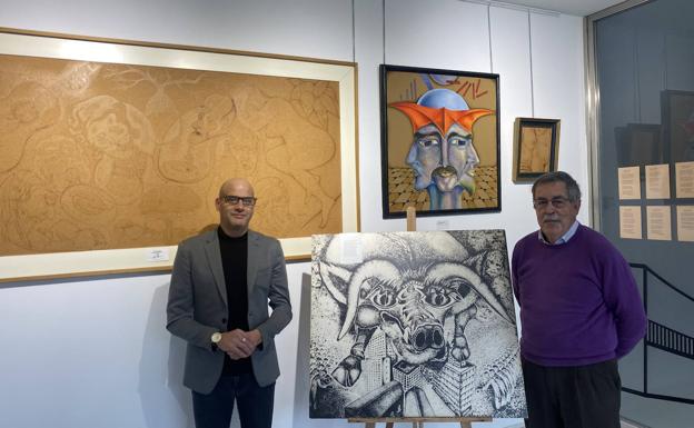 La Sala Protagonistas de Santa Marta acoge la muestra 'Pasatiempos' de Martínez Garvín