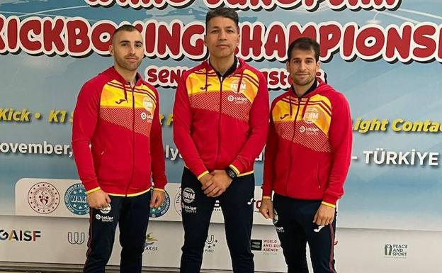 Manu García y Jaime Lizana, bronce en el Campeonato de Europea de Kickboxing