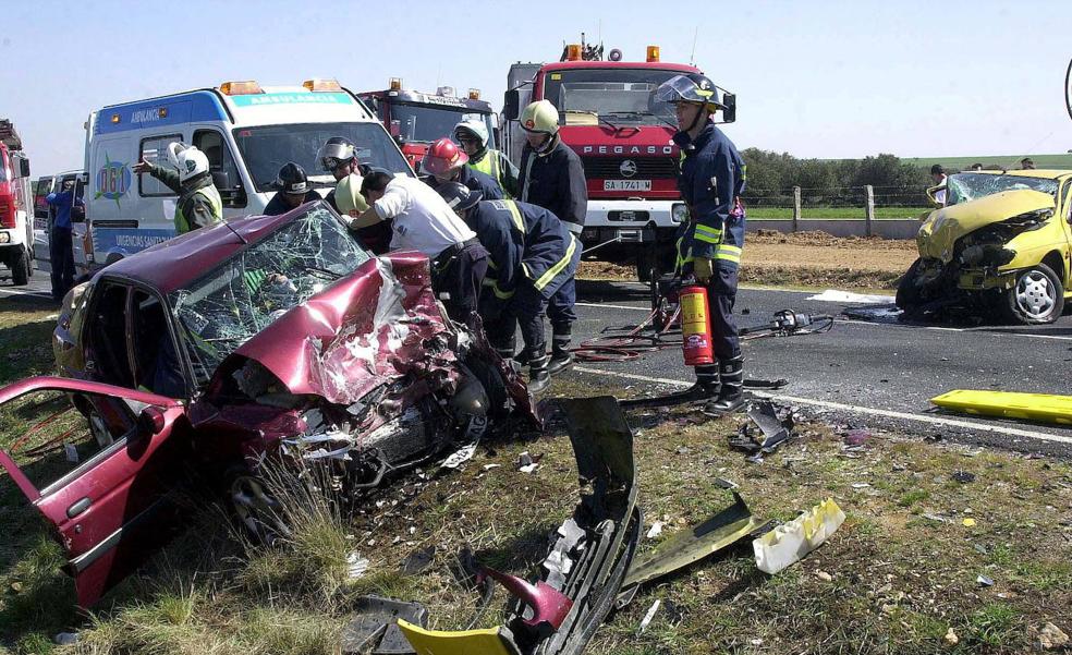 Un mal año en carretera y ciudad dispara los muertos en accidente en Salamanca