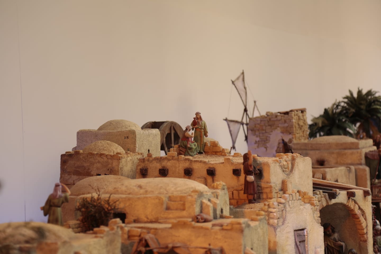 Belén Navideño de la Diputación de Salamanca en el Patio de La Salina