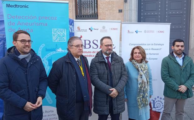 Campaña pionera para la detección de aneurisma de aorta en varones mayores de 65 años