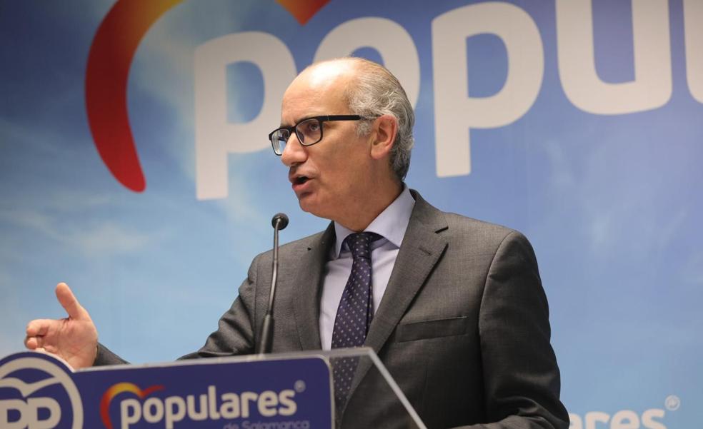 Iglesias renuncia a presidir el PP de Salamanca porque «ya era hora, no por los juzgados»