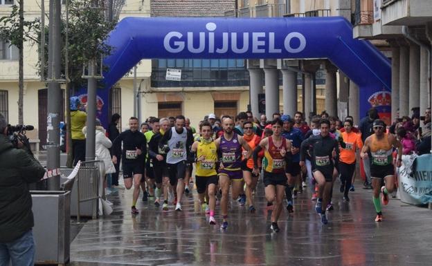 Javier Montero y Verónica Sánchez se alzan con la victoria en el Jamón Veloz de Guijuelo