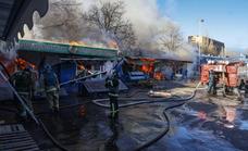 Ucrania bombardea un mercado en Donetsk