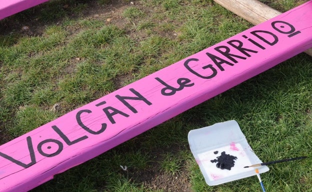 Color, limpieza y algunos árboles para el Volcán de Garrido