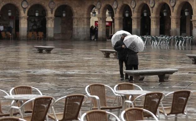 Salamanca vuelve a estar en aviso amarillo por lluvias